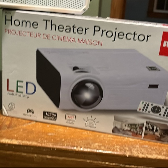 RCA Portable LED Projector - White - Picture 1 of 3